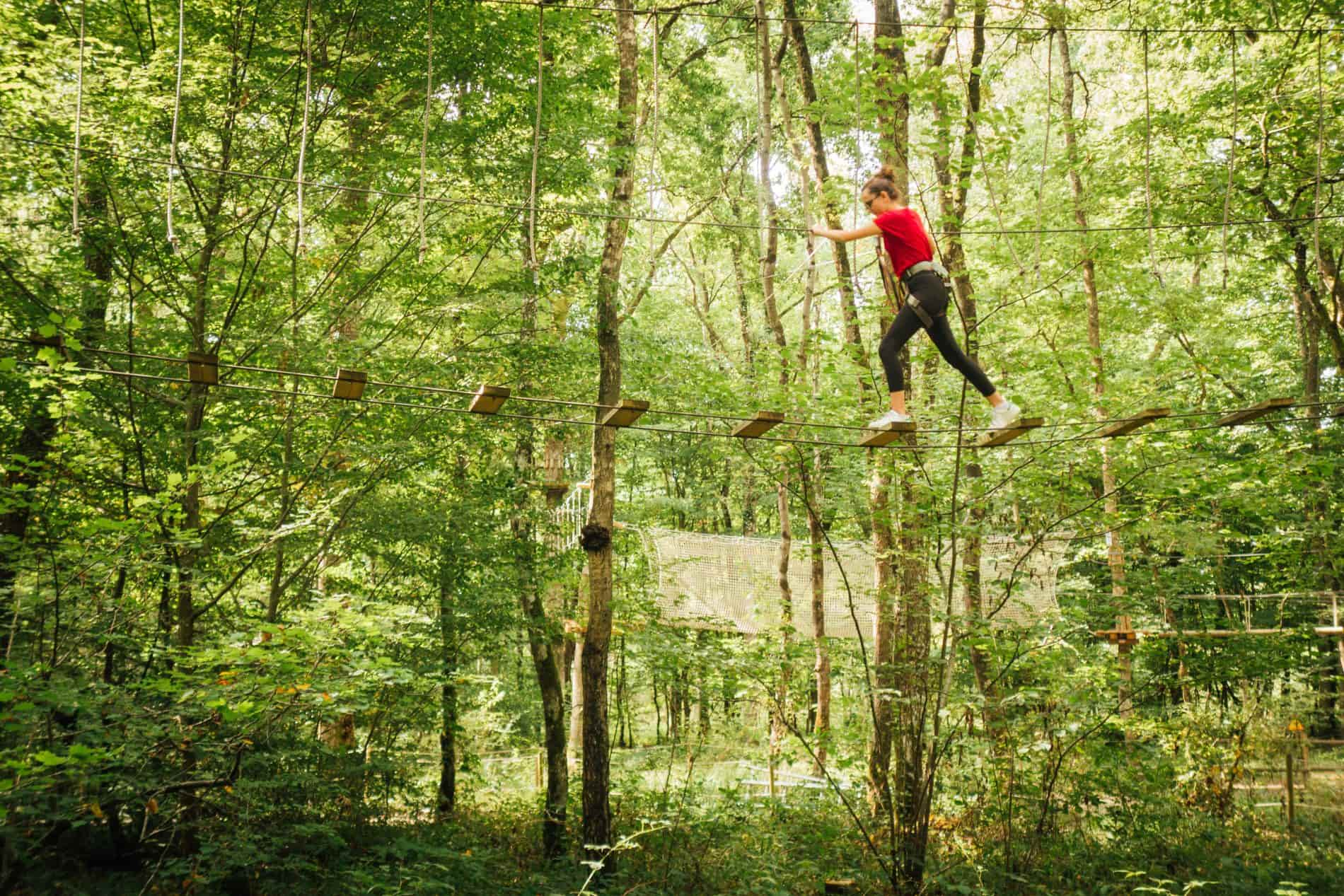 parc aventure Sommières : roc de massereau 