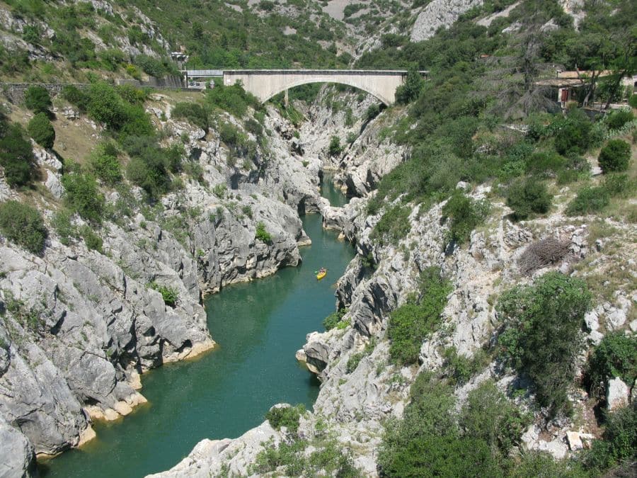 canoe gorges de l'hérault