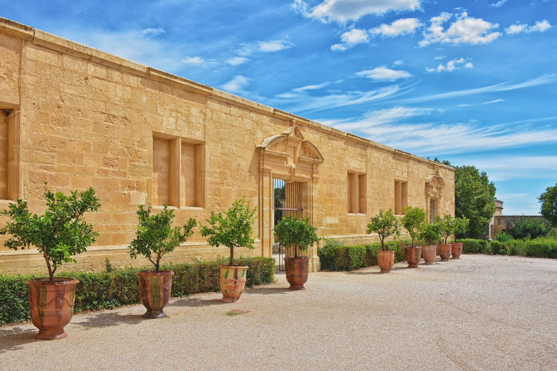 jardin château castries